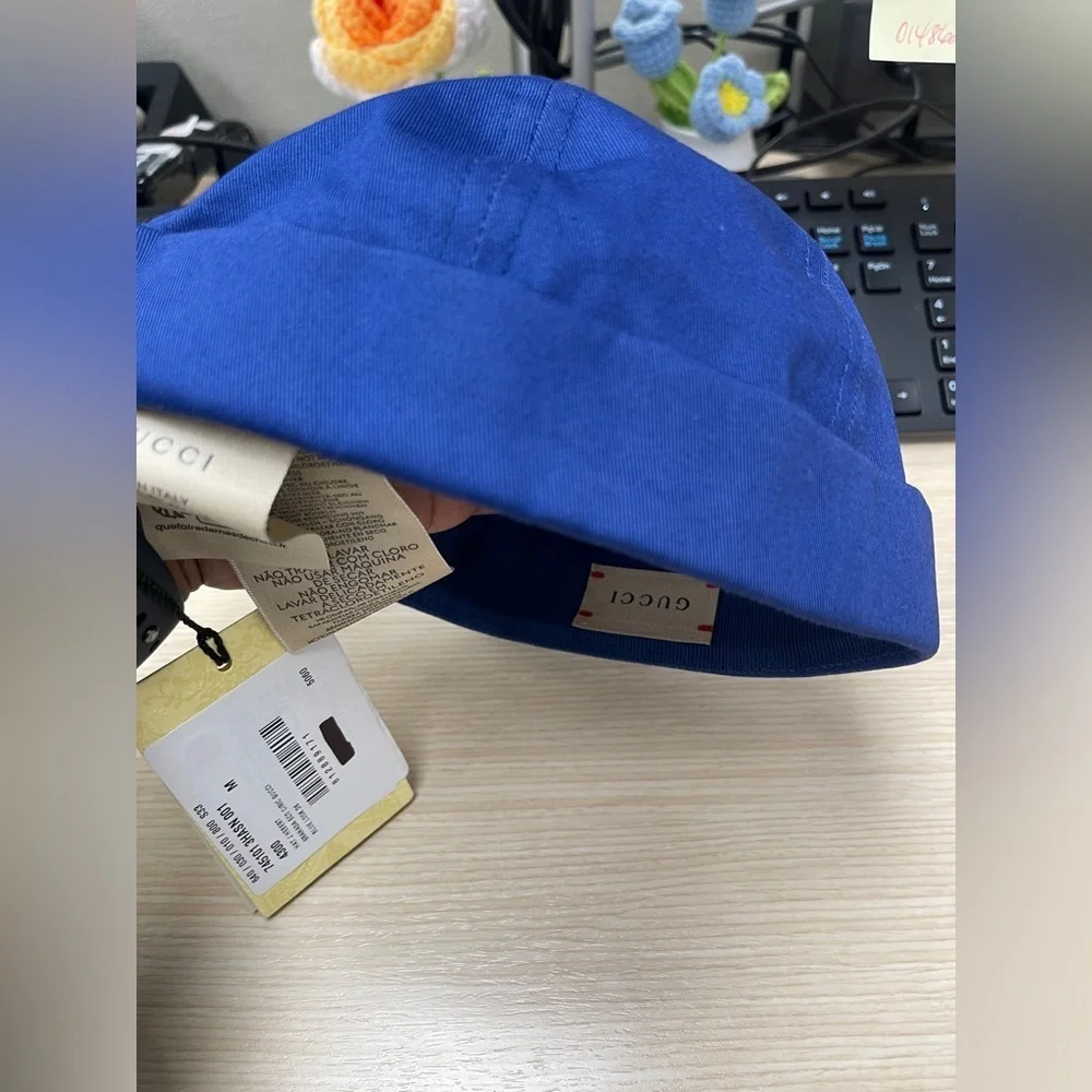 Gucci Retro Brimless fitted Cap 🧢 NWT & COA RARE